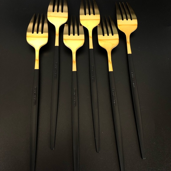 24pcs Stainless Steel Cutlery Set Portuguese Spoon Western Cutlery Sets - Picture 11 of 16